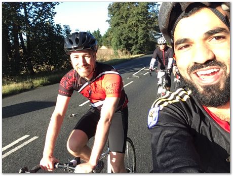 Cambridge to Norwich bike ride, Materials Science and Metallurgy, Darwin College