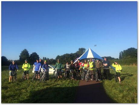 Cambridge to Norwich bike ride, Materials Science and Metallurgy, Darwin College