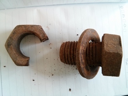 Chocolate, nut, bolt, washer, Anita Bailey, Harry Bhadeshia