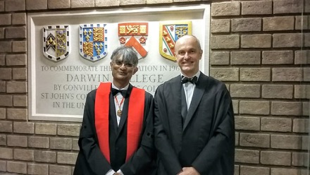 David MacKay, Harry Bhadeshia, Darwin Commemoration Dinner