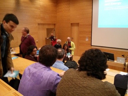 Professor Sir David MacKay, Symposium on Information, Inference and Energy