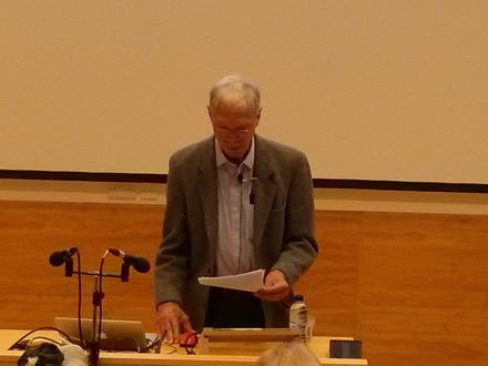 Professor Sir David MacKay, Symposium on Information, Inference and Energy