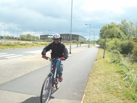 bicycle ride, St Ives, Apparao Chintha, Dominik, Gebril El-Fallah, Priti Gupta, Mathew Peet, Harry Bhadeshia