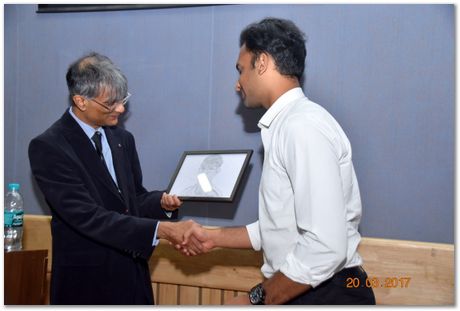 Dr Dara P. Antia lecture, Harry Bhadeshia, Pune, India, Antia