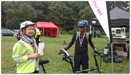 Cambridge to Norwich bike ride,Rosie Ward, Apparao Chintha, Gebril El-Fallah, Steve Ooi, Bill Clyne and Harry Bhadeshia, Metallurgists at play