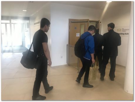 img_6419.jpg  Professors Zhongming Ren, who si the Director of the State Key Laboratory on Advanced Special Steel, and Professor Jiang Wang, Shanghai University