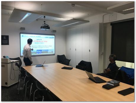 img_6432.jpg  Professors Zhongming Ren, who si the Director of the State Key Laboratory on Advanced Special Steel, and Professor Jiang Wang, Shanghai University