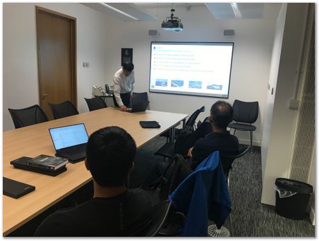 img_6437.jpg  Professors Zhongming Ren, who si the Director of the State Key Laboratory on Advanced Special Steel, and Professor Jiang Wang, Shanghai University