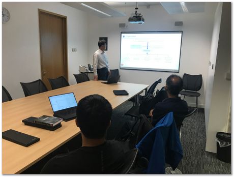 img_6438.jpg  Professors Zhongming Ren, who si the Director of the State Key Laboratory on Advanced Special Steel, and Professor Jiang Wang, Shanghai University