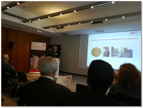 img_20170601_104416.jpg bainite, Adolf-Martens-Medal, Harry Bhadeshia, AWT, Weisbaden, Germany, atomic mechanism