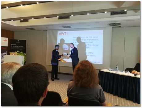 img_20170601_114832.jpg bainite, Adolf-Martens-Medal, Harry Bhadeshia, AWT, Weisbaden, Germany, atomic mechanism