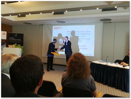 img_20170601_114833.jpg bainite, Adolf-Martens-Medal, Harry Bhadeshia, AWT, Weisbaden, Germany, atomic mechanism