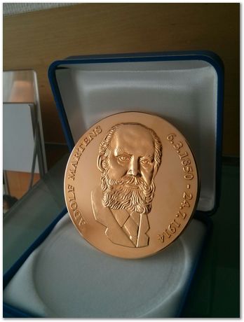 img_20170602_174728.jpg bainite, Adolf-Martens-Medal, Harry Bhadeshia, AWT, Weisbaden, Germany, atomic mechanism