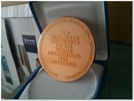 img_20170602_174807.jpg bainite, Adolf-Martens-Medal, Harry Bhadeshia, AWT, Weisbaden, Germany, atomic mechanism