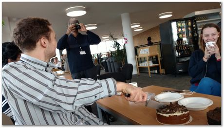 Chris Hulme-Smith and Gebril El-Fallah