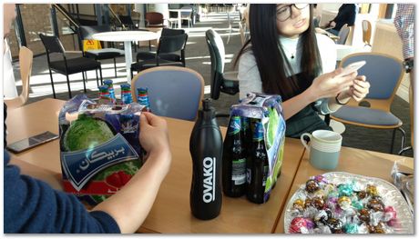 Chris Hulme-Smith and Gebril El-Fallah