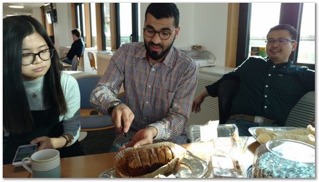 Chris Hulme-Smith and Gebril El-Fallah