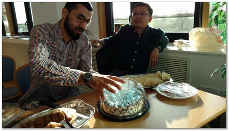 Chris Hulme-Smith and Gebril El-Fallah