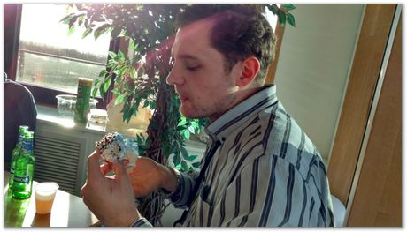 Chris Hulme-Smith and Gebril El-Fallah