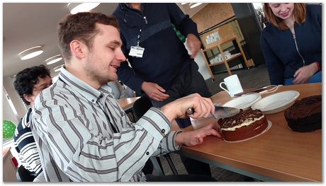 Chris Hulme-Smith and Gebril El-Fallah