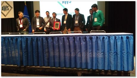 img_20171106_113130581.jpg Stan David, Tarashankar DebRoy, Harry Bhadeshia, American Welding Society, AWS, Chicago, November 2017, steels, metallurgy