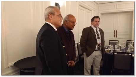 img_20171107_185203598.jpg Stan David, Tarashankar DebRoy, Harry Bhadeshia, American Welding Society, AWS, Chicago, November 2017, steels, metallurgy