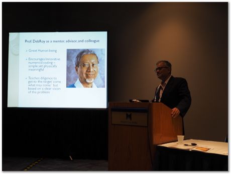 pb070039.jpg Stan David, Tarashankar DebRoy, Harry Bhadeshia, American Welding Society, AWS, Chicago, November 2017, steels, metallurgy