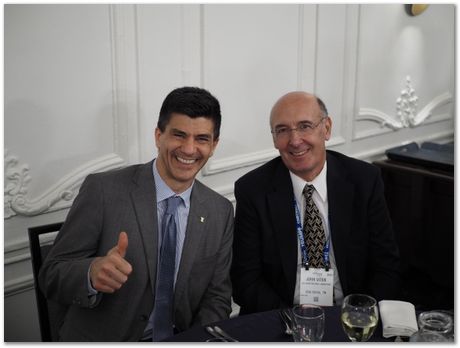 pb070052.jpg Stan David, Tarashankar DebRoy, Harry Bhadeshia, American Welding Society, AWS, Chicago, November 2017, steels, metallurgy