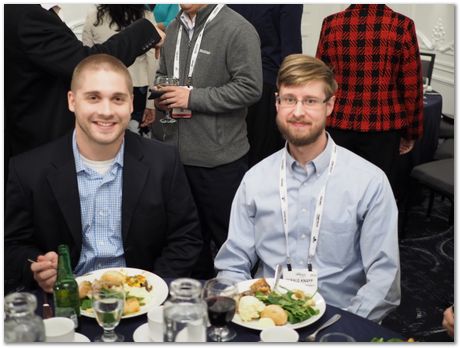 pb070058.jpg Stan David, Tarashankar DebRoy, Harry Bhadeshia, American Welding Society, AWS, Chicago, November 2017, steels, metallurgy