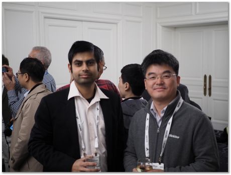 pb070059.jpg Stan David, Tarashankar DebRoy, Harry Bhadeshia, American Welding Society, AWS, Chicago, November 2017, steels, metallurgy