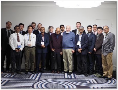 pb070066.jpg Stan David, Tarashankar DebRoy, Harry Bhadeshia, American Welding Society, AWS, Chicago, November 2017, steels, metallurgy