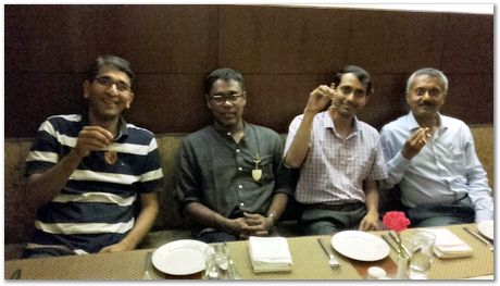 20170912_201337.jpg Tata Steel, Harry Bhadeshia, Tata Steel Professor of Metallurgy, Cambridge University, Jamshedpur, India, 2017