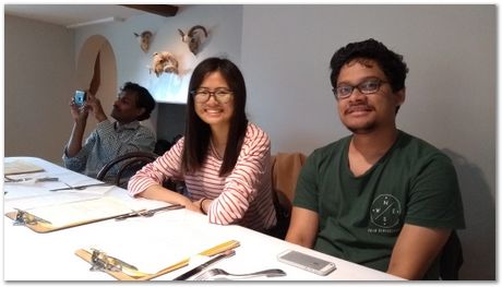 Coton,Plough,pub,lunch, Chris Hulme-Smith,Wilberth Solano, steel