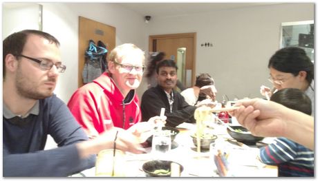 wagamama restaurant, Cambridge, phase transformations and complex properties research group