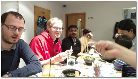 wagamama restaurant, Cambridge, phase transformations and complex properties research group
